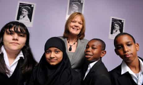 Headteacher Janet Lewis at Turin Grove school in Enfield, north London
