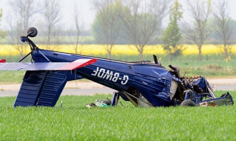 The light aircraft that crashed injuring Nigel Farage and the plane's pilot