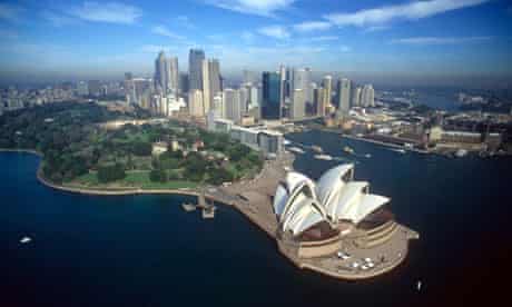 View of Sydney Opera House, Australia
