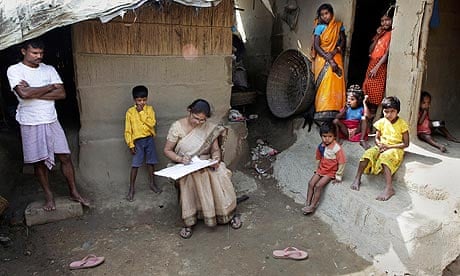 India's 'censuswallahs' begin task of recording country's billion natives |  India | The Guardian