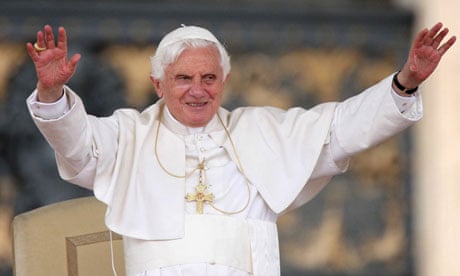 Eat up your and stuffed - and you might be pope | Pope Benedict | The Guardian