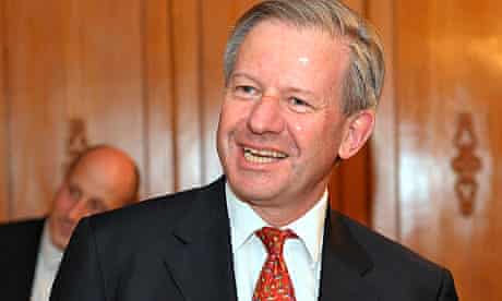 Sir Sherard Cowper-Coles at a meeting in Islamabad in April, 2009.