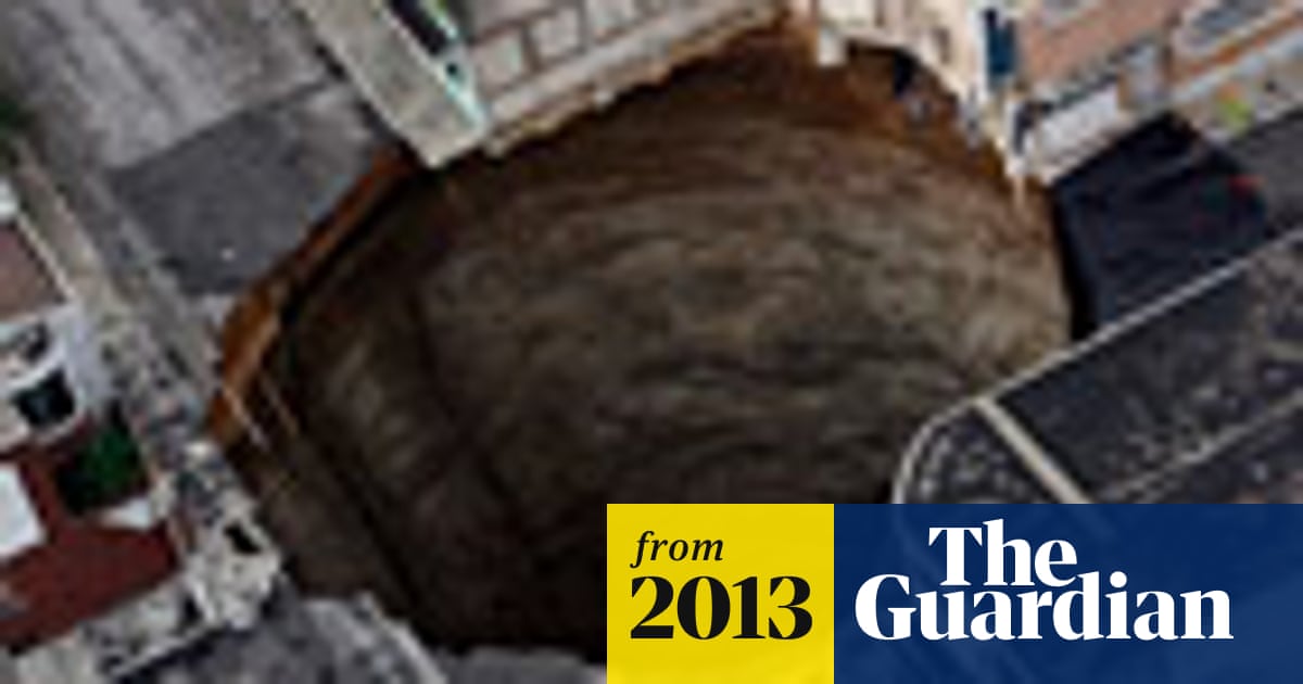 Sinkholes Around The World In Pictures World News The