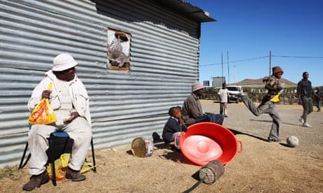 Street children football maseru lesotho