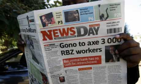 At last, Zimbabwe gets an independent daily newspaper | Zimbabwe | The Guardian