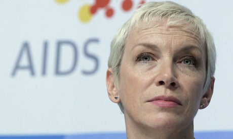 Annie Lennox at the International AIDS Conference