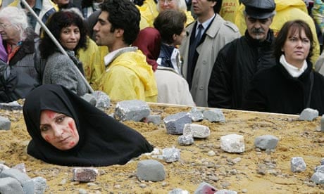 Iranians Still Facing Death By Stoning Despite Reprieve Iran The Guardian