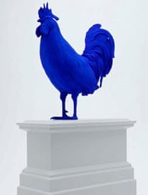 Fritsch blue cockerel