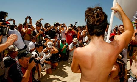 Big Tits Sex Nudist Beach - Go Topless Day â€“ the march to equality | Women | The Guardian
