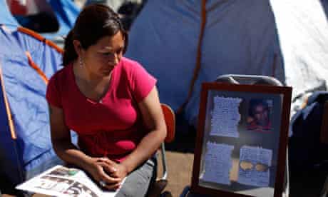 Lilianett Gomez, daughter of trapped Chilean miner Mario Gomez