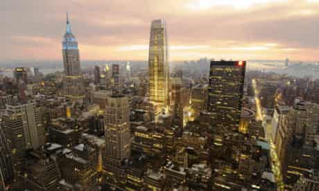 Artist's impression of proposed New York skyscraper