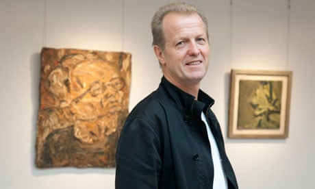 Robert Devereux prepares for the auction of his collection at Sotheby's