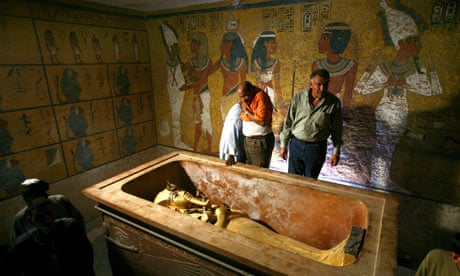 Inside the tomb of Tutankhamun