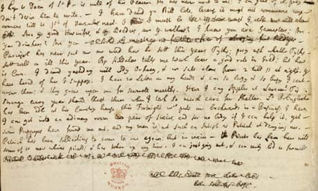 Crossings out in Jonathan Swift letters to 'Stella' were deliberate, according to Abigail Williams