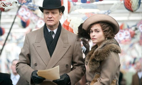 Colin Firth and Helena Bonham Carter in The King's Speech