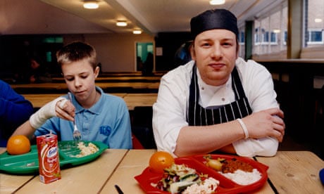 Jamie Oliver fears government is undoing school meal progress | School meals | The Guardian