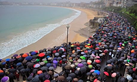 Basque pro-independence march