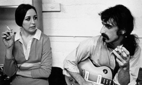 Pauline Butcher with Frank Zappa