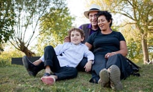 Albie Sachs and family.