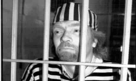 Richard Branson behind bars in a publicity stunt
