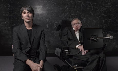 Brian Cox and Stephen Hawking 