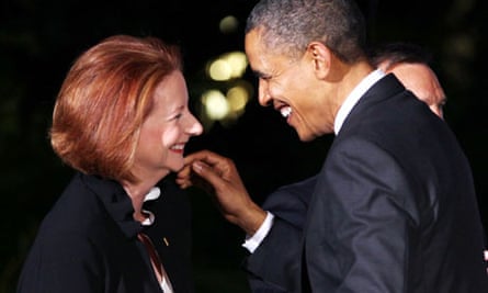 Barack Obama and Julia Gillard 3