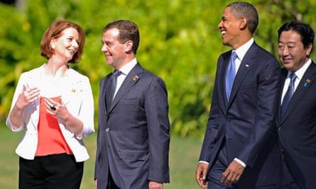 Barack Obama and Julia Gillard 4