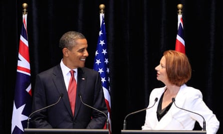 Barack Obama and Julia Gillard 5