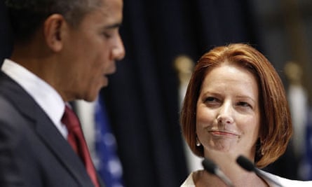 Barack Obama and Julia Gillard 6
