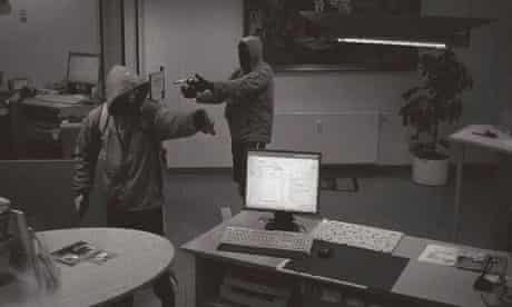 CCTV 'doner murderers', during a bank robbery in Arnstadt