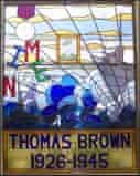 Tommy Brown memorial window, North Shields