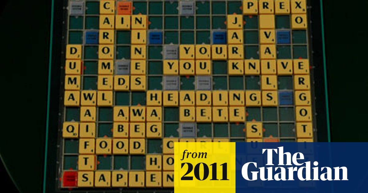 Scrabble King Celebrates With Night On Tiles Board Games The Guardian Scrabble Championship 2022
