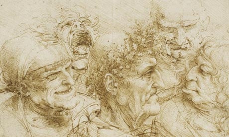 Five Character Studies by Leonardo da Vinci