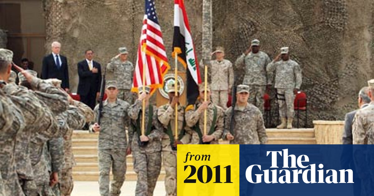 US troop withdrawal sees 3.5m parting gifts left to Iraq | US military | The Guardian