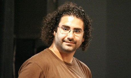 Egyptian blogger Alaa Abd el Fatah 