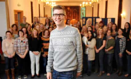 Gareth Malone and his choir of army wives