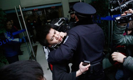 china protest arrests