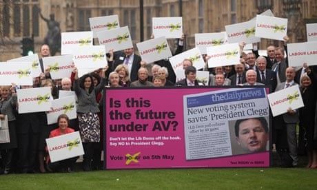 Labour launch No to AV campaign