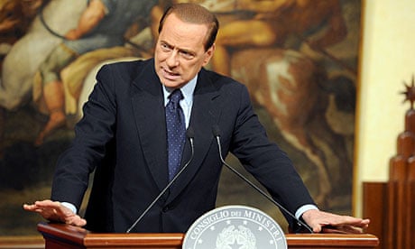 Silvio Berlusconi rubbished allegations against him