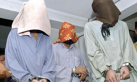 Suspected members of the Baloch Liberation Army