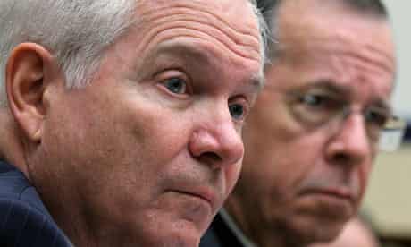 US defence secretary Robert Gates and Admiral Mike Mullen testify on Libya operations