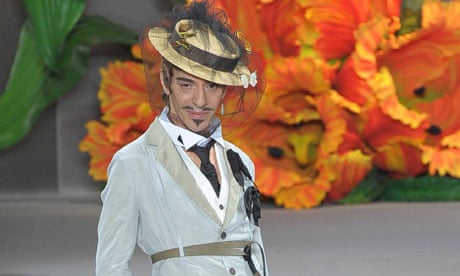 No, it is not acceptable to wear Dior, John Galliano