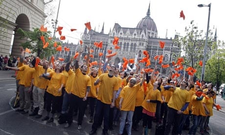Hungary Fidesz protest
