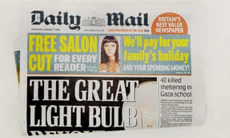 daily mail front page axe pensions