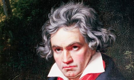 Portrait of Ludwig van Beethoven by Josef Karl Stieler