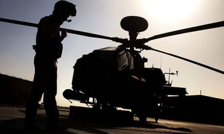Apache helicopter deployment in Libya