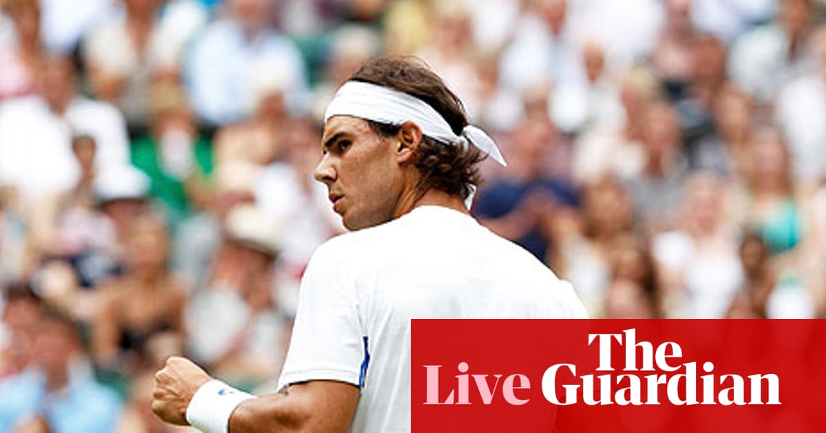Wimbledon 2011 Rafael Nadal V Juan Martin Del Potro As It Happened Wimbledon 2011 The Guardian