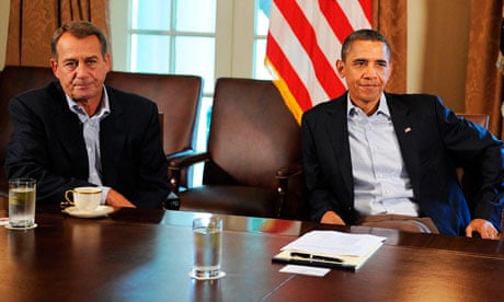 Barack Obama John Boehner, US debt crisis