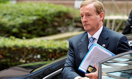 Enda Kenny has been praised at home for his attitude in dealing with the sex abuse scandal.