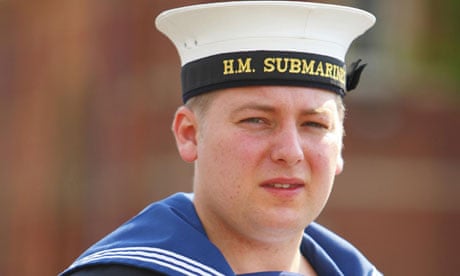 Royal Navy medic Michael Lyons 